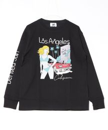 【RS】【RDS】プリント長袖Tシャツ