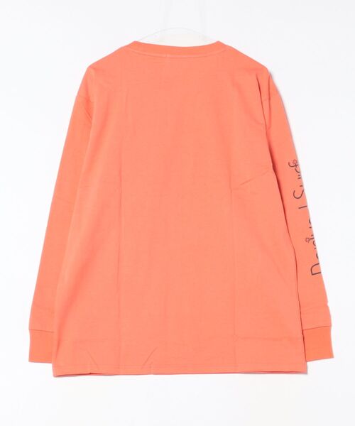 ARCHIVER(アーカイバ)の「【RS】【RDS】プリント長袖Tシャツ(Tシャツ/カットソー・レディース・オレンジ/ブラック/グレー/ホワイト・LARGE/MEDIUM)」の5枚目の写真