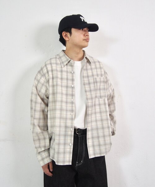 ブラウス シャツ 「BLESS YOU/ブレスユー」 チェックシャツ レディース メンズ WHO'S WHO gallery（フーズフーギャラリー）の「【BLESS YOU