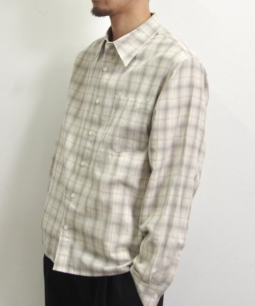 WHO'S WHO gallery（フーズフーギャラリー）の「【BLESS YOU/ブレスユー】 チェックシャツ（シャツ/ブラウス・レディース・ブラック/ホワイト・FREE）」の16枚目の写真