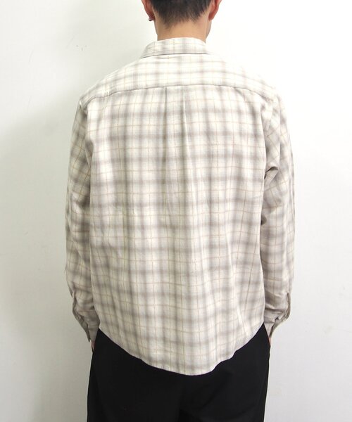 WHO'S WHO gallery（フーズフーギャラリー）の「【BLESS YOU/ブレスユー】 チェックシャツ（シャツ/ブラウス・レディース・ブラック/ホワイト・FREE）」の18枚目の写真