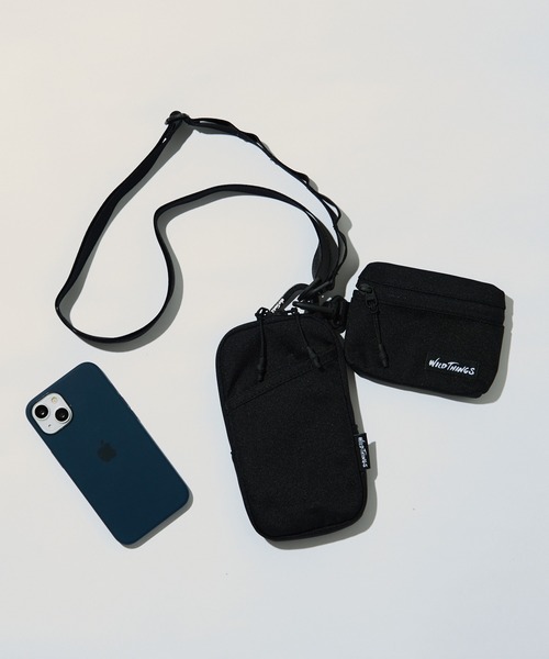 WILD THINGS（ワイルドシングス）の「【WILD THINGS】915D CORDURA ネックポーチ パスケース（ショルダーバッグ・メンズ・ブラック・FREE）」の7枚目の写真