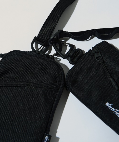 WILD THINGS（ワイルドシングス）の「【WILD THINGS】915D CORDURA ネックポーチ パスケース（ショルダーバッグ・メンズ・ブラック・FREE）」の3枚目の写真