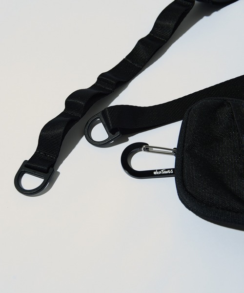 WILD THINGS（ワイルドシングス）の「【WILD THINGS】915D CORDURA ネックポーチ パスケース（ショルダーバッグ・メンズ・ブラック・FREE）」の4枚目の写真