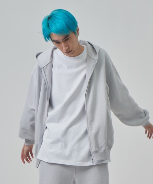 BLANK H SWEAT ZIP HOODIE（パーカー）｜COMMON BASE（コモンベース