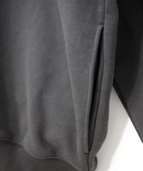 COMMON BASE（コモンベース）の「BLANK H SWEAT ZIP HOODIE（パーカー・メンズ・ホワイト/ライトグレー/ブラック/ヘザーグレー・SMALL/MEDIUM/LARGE/X-LARGE）」の12枚目の写真