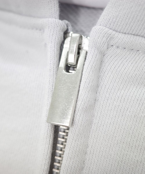 COMMON BASE（コモンベース）の「BLANK H SWEAT ZIP HOODIE（パーカー・メンズ・ホワイト/ライトグレー/ブラック/ヘザーグレー・SMALL/MEDIUM/LARGE/X-LARGE）」の17枚目の写真