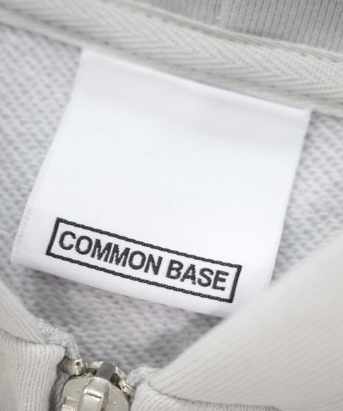 COMMON BASE（コモンベース）の「BLANK H SWEAT ZIP HOODIE（パーカー・メンズ・ホワイト/ライトグレー/ブラック/ヘザーグレー・SMALL/MEDIUM/LARGE/X-LARGE）」の19枚目の写真