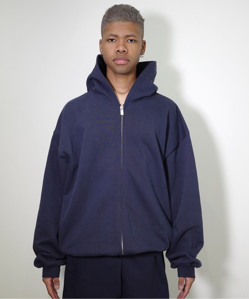 COMMON BASE（コモンベース）の「BLANK H SWEAT ZIP HOODIE（パーカー・メンズ・ホワイト/ライトグレー/ブラック/ヘザーグレー・SMALL/MEDIUM/LARGE/X-LARGE）」の20枚目の写真