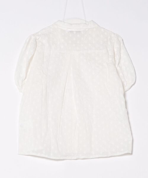 BLANC FICELLE(ブランフィセル)の「半袖 レース オープンシャツ(シャツ/ブラウス・レディース・B/A・S/M/L)」の3枚目の写真