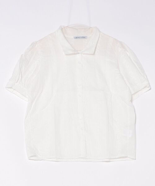 BLANC FICELLE(ブランフィセル)の「半袖 レース オープンシャツ(シャツ/ブラウス・レディース・B/A・S/M/L)」の13枚目の写真