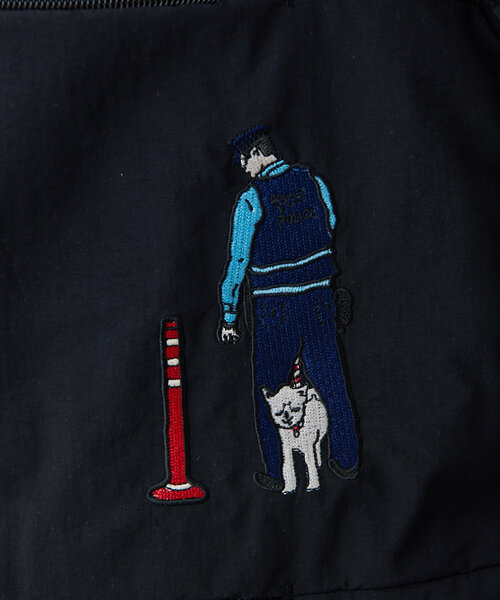 ear PAPILLONNER（イアパピヨネ）の「KEN NAKAYAMAコラボトラベルボストンバッグ（ボストンバッグ・レディース・ブラック系その他/ベージュ系その他・FREE）」の5枚目の写真