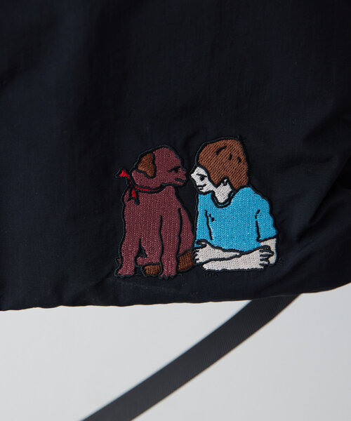 ear PAPILLONNER（イアパピヨネ）の「KEN NAKAYAMAコラボトラベルボストンバッグ（ボストンバッグ・レディース・ブラック系その他/ベージュ系その他・FREE）」の7枚目の写真