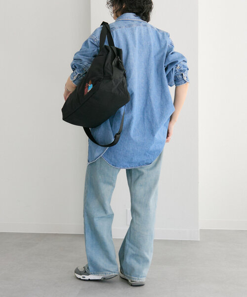 ear PAPILLONNER（イアパピヨネ）の「KEN NAKAYAMAコラボトラベルボストンバッグ（ボストンバッグ・レディース・ブラック系その他/ベージュ系その他・FREE）」の21枚目の写真