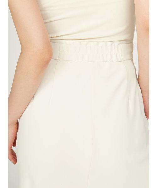 emmi(エミ)の「ジョーゼットナロースカート(スカート・レディース・アイボリー/ブラック/ブラウン・0/1)」の11枚目の写真