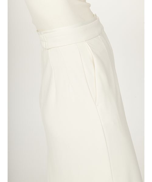 emmi(エミ)の「ジョーゼットナロースカート(スカート・レディース・アイボリー/ブラック/ブラウン・0/1)」の12枚目の写真