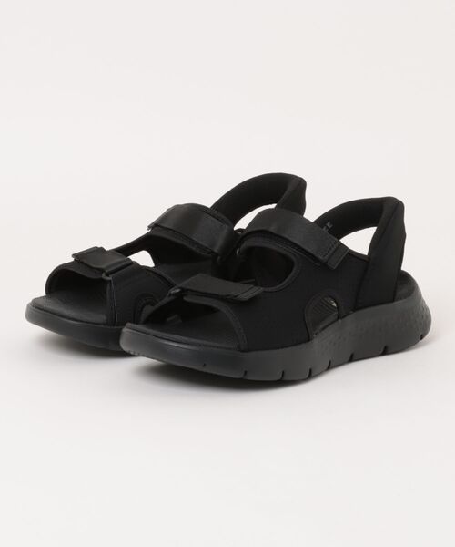 SKECHERS(スケッチャーズ)の「【SKECHERS】スポーツサンダル GO WALK FLEX SANDAL(サンダル・メンズ・ブラック/オリーブ/ブラック×ライム・26.0cm/27.0cm/25.0cm/28.0cm)」の3枚目の写真