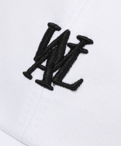 WOOALONG(ウアロン)の「【UNISEX】WOOALONG/スモールロゴCAP(キャップ・レディース・ホワイト/レッド/ベビーピンク/ベージュ/ブラック・SMALL)」の13枚目の写真