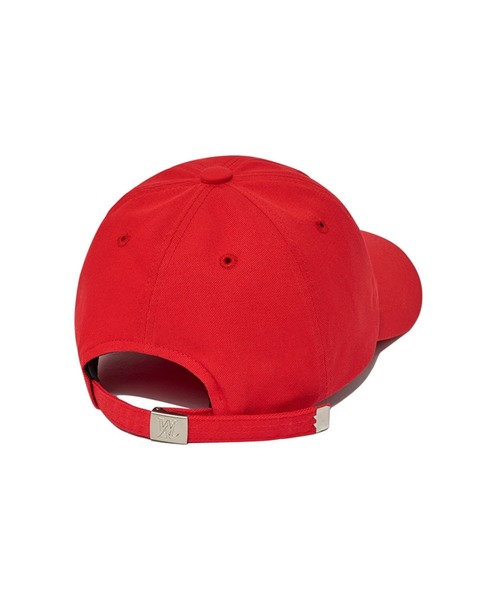 WOOALONG(ウアロン)の「【UNISEX】WOOALONG/スモールロゴCAP(キャップ・レディース・ホワイト/レッド/ベビーピンク/ベージュ/ブラック・SMALL)」の14枚目の写真