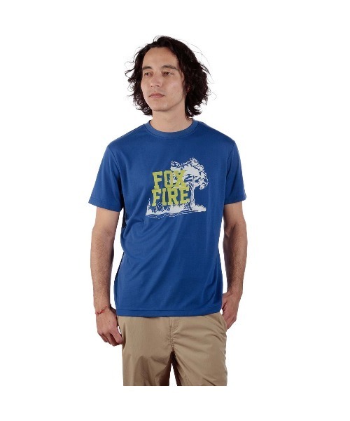 Foxfire（フォックスファイヤー）の「ＴＳリバーサイドＴ　Ｓ／Ｓ（Tシャツ/カットソー・メンズ・ブルー/グレー/ネイビー・M/L/XL）」の3枚目の写真