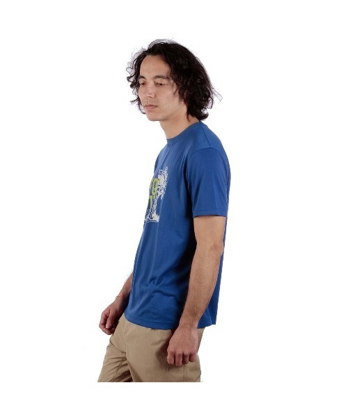 Foxfire（フォックスファイヤー）の「ＴＳリバーサイドＴ　Ｓ／Ｓ（Tシャツ/カットソー・メンズ・ブルー/グレー/ネイビー・M/L/XL）」の4枚目の写真