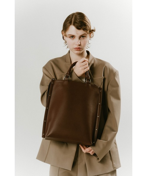side studs leather bag（ショルダーバッグ）｜Knuth Marf