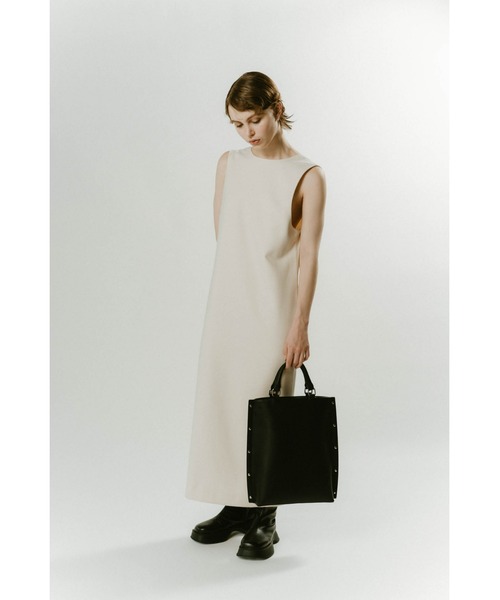 【knuthmarf】side studs leather bag / レザー side studs leather bag/2color | KNUTH MARF