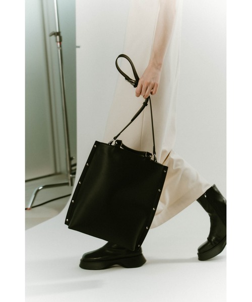 side studs leather bag（ショルダーバッグ）｜Knuth Marf