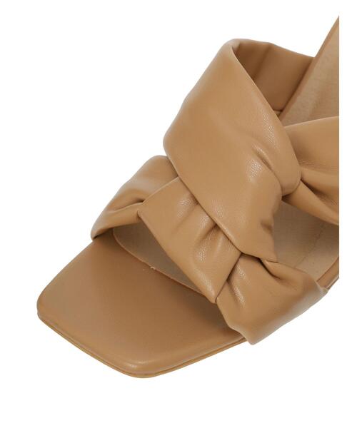 Te chichi（テチチ）の「捻じりサンダル（サンダル・レディース・ベージュ/ブラック・37/38）」の7枚目の写真