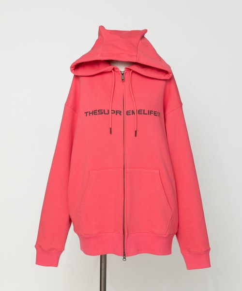 WCJ パーカー ZIP UP HOODIE（パーカー）｜WCJ（ダブルシージェイ）の