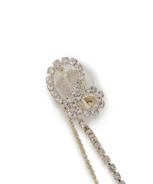 SNIDEL（スナイデル）の「ロングリボンイヤリング（イヤリング・レディース・B/A・FREE）」の3枚目の写真