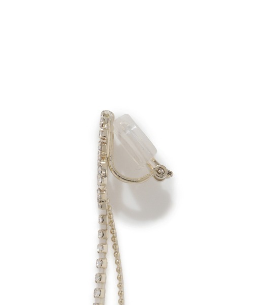 SNIDEL（スナイデル）の「ロングリボンイヤリング（イヤリング・レディース・B/A・FREE）」の4枚目の写真