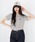 muahmuahi[A[Aj́uA'GEM/9 × .kom wmuah muah/[A[AxCOMFORT STRIPE HALF T-SHIRT/RtH[g{[_[ TEEiTVc/Jbg\[jvbubN
