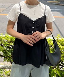 mebole（メボレ）の「ペプラムキャミソール（キャミソール）」