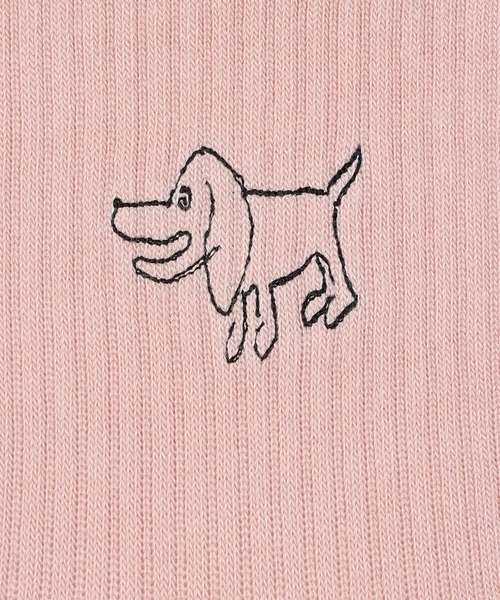 Paul Smith(ポールスミス)の「Drawn by Paul “Dog” ソックス【150658 MD2】(ソックス/靴下・メンズ・ライトピンク/ホワイト/ライトグリーン/ネイビー・25-27)」の5枚目の写真