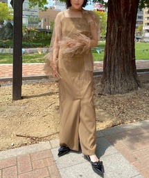 【ANDRESD】blooming tulle dress［ブルーミングチュールドレス］