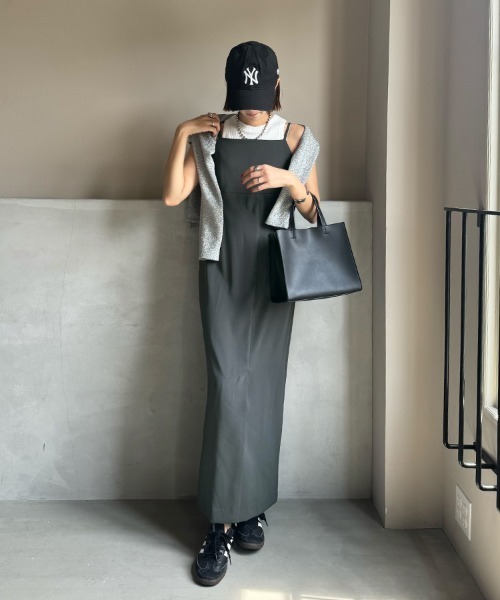 DONOBAN（ドノバン）の「【ANDRESD】blooming tulle dress［ブルーミングチュールドレス］（ドレス・レディース・ブラック/ライトブルー/オリーブ/ベージュ/オレンジ・S/M/L）」の15枚目の写真