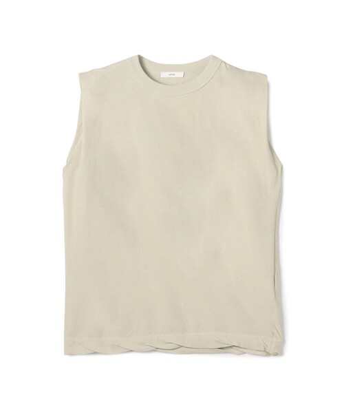 ATON ノースリーブ ATON TANK ノースリーブプルオーバー（Tシャツ/カットソー