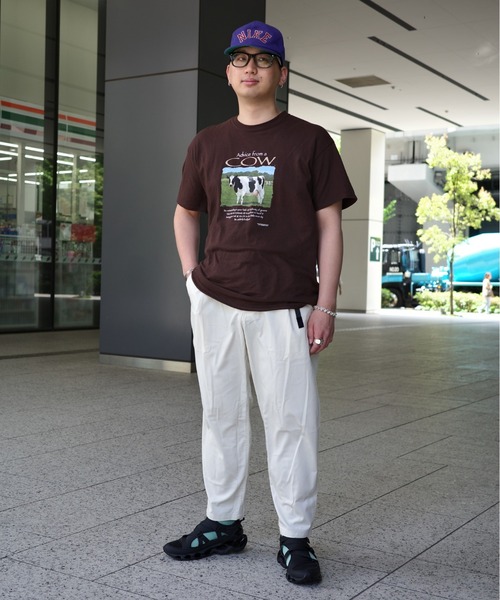 Gramicci（グラミチ）の「Gramicci/グラミチ　別注TUCK T/C TWILL PANTS　別注タックT/Cツイルパンツ（チノパンツ・メンズ・チャコールグレー/ブラック/アイボリー・SMALL/MEDIUM/LARGE/X-LARGE）」の6枚目の写真