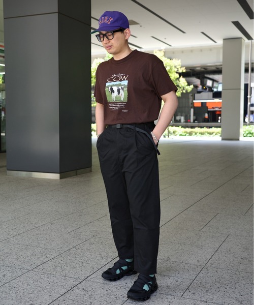 Gramicci（グラミチ）の「Gramicci/グラミチ　別注TUCK T/C TWILL PANTS　別注タックT/Cツイルパンツ（チノパンツ・メンズ・チャコールグレー/ブラック/アイボリー・SMALL/MEDIUM/LARGE/X-LARGE）」の14枚目の写真