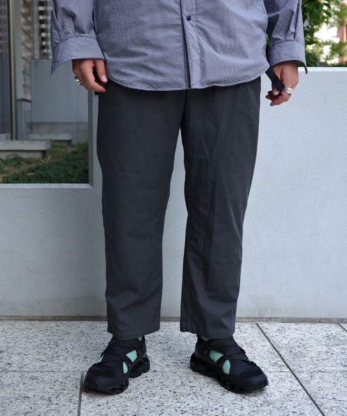 Gramicci/グラミチ 別注TUCK T/C TWILL PANTS 別注タックT/C