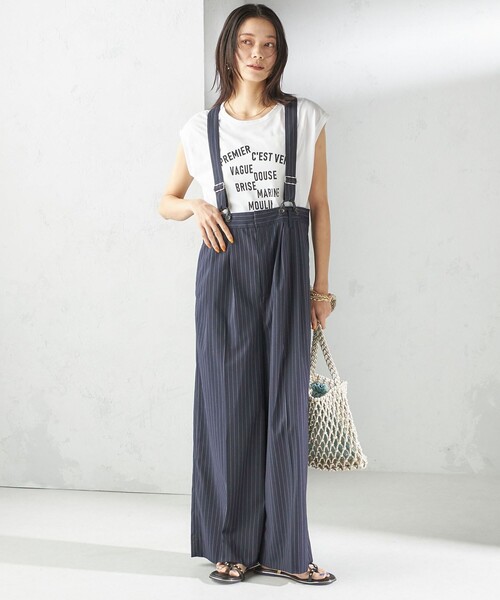 SHIPS(シップス)の「プラチナ ヴェール フレンチ スリーブ TEE(Tシャツ/カットソー・レディース・ダークグレー/ブラウン/ストーン・ONE SIZE)」の14枚目の写真