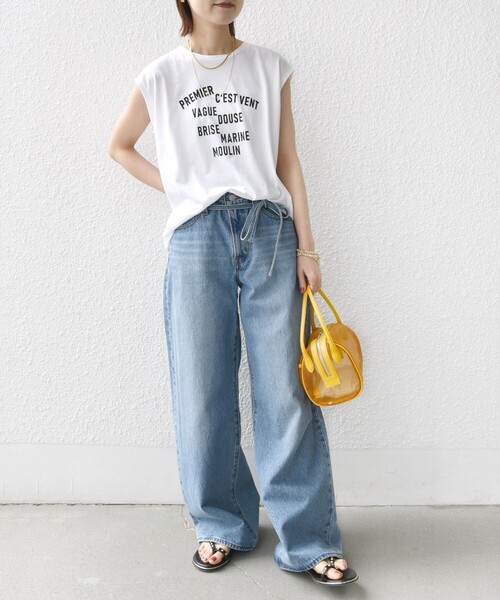 プラチナ ヴェール フレンチ スリーブ TEE プラチナ ヴェール フレンチ スリーブ TEE｜シップスの通販