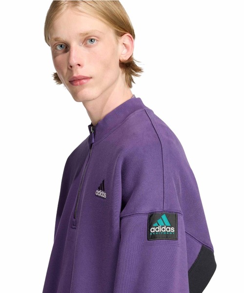 adidas EQUIPMENT BLOCKED HALF-ZIP / アディダス エキップメント