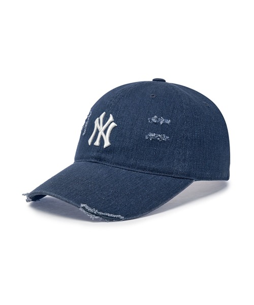 MLB KOREA-ダメージウォッシュ-CAP（キャップ）｜MLB Korea（エム