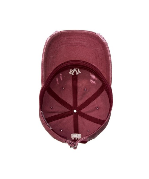 MLB Korea（エムエルビーコリア）の「MLB　KOREA-ダメージウォッシュ-CAP（キャップ・メンズ・ブラック/ワイン/ブラウン・FREE）」の12枚目の写真