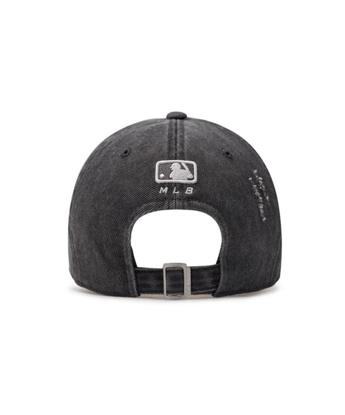 【MLB korea】韓国限定＊ダメージキャップ＊ダークグレー＊新品 MLB KOREA-ダメージウォッシュ-CAP（キャップ）｜MLB Korea