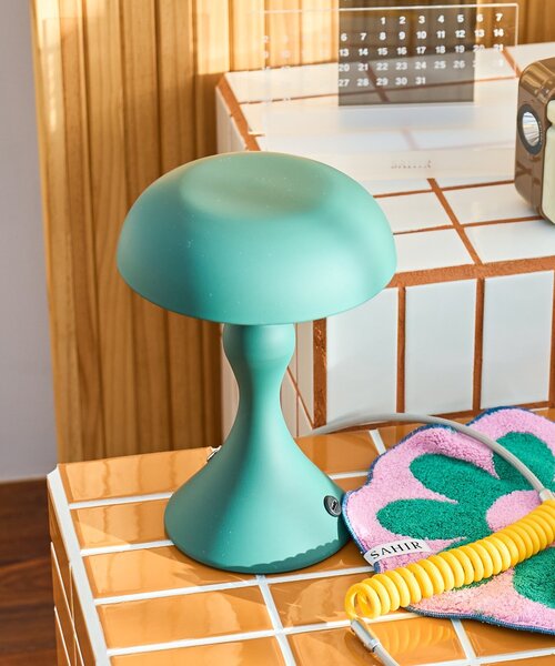 BIRTHDAY BAR(バースデイバー)の「【SAHIR サヒール】Desk light mush デスクライトマッシュ(照明・レディース・グリーン/ベージュ・0)」の3枚目の写真