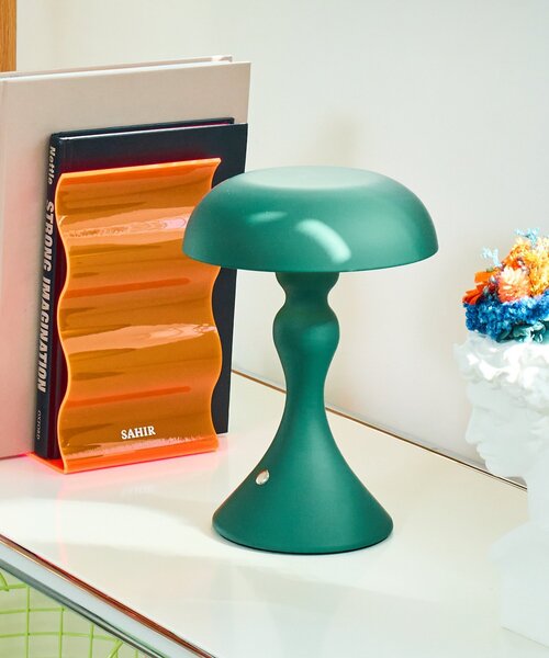 BIRTHDAY BAR(バースデイバー)の「【SAHIR サヒール】Desk light mush デスクライトマッシュ(照明・レディース・グリーン/ベージュ・0)」の4枚目の写真