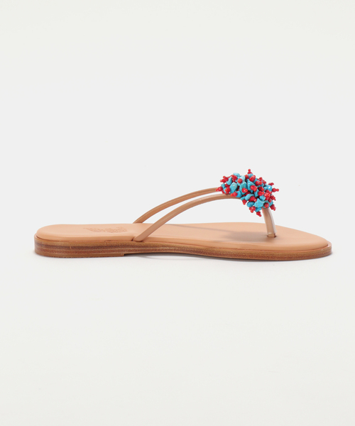 IENA(イエナ)の「ANCIENT GREEK SANDALS tongs sandal サンダル 12104-1011(サンダル・レディース・レッド/ブラック・38/37/36)」の7枚目の写真